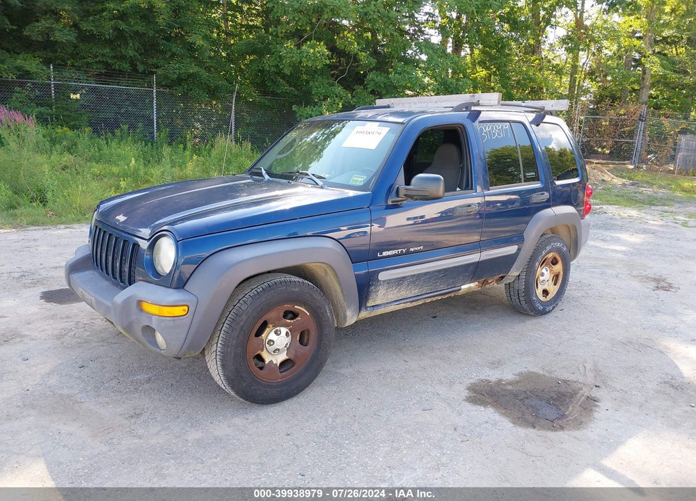 2003 JEEP LIBERTY SPORT VIN: 1J4GL48K73W575632