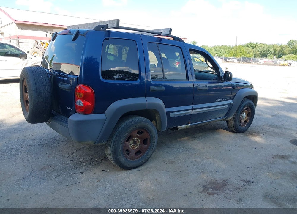 2003 JEEP LIBERTY SPORT VIN: 1J4GL48K73W575632