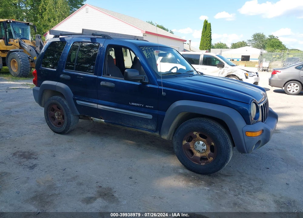 2003 JEEP LIBERTY SPORT VIN: 1J4GL48K73W575632