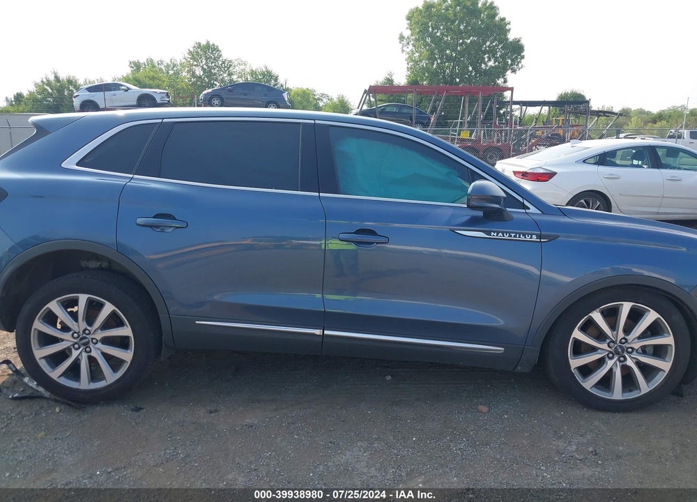 2019 LINCOLN NAUTILUS SELECT VIN: 2LMPJ8K91KBL67514