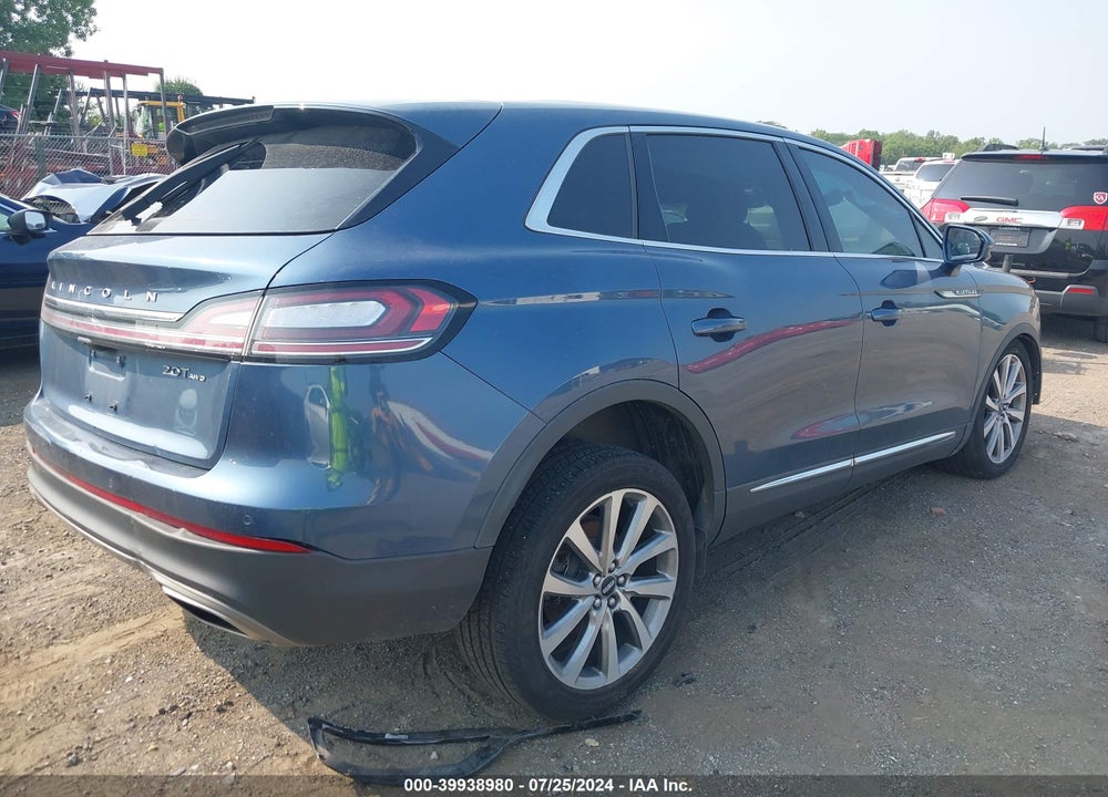 2019 LINCOLN NAUTILUS SELECT VIN: 2LMPJ8K91KBL67514