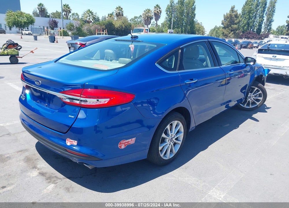 2017 FORD FUSION ENERGI SE LUXURY VIN: 3FA6P0PU1HR180797