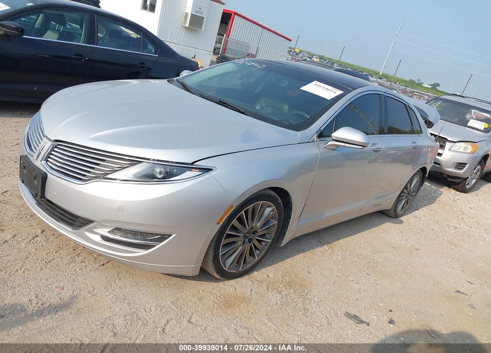 2014 LINCOLN MKZ VIN: 3LN6L2J96ER828583