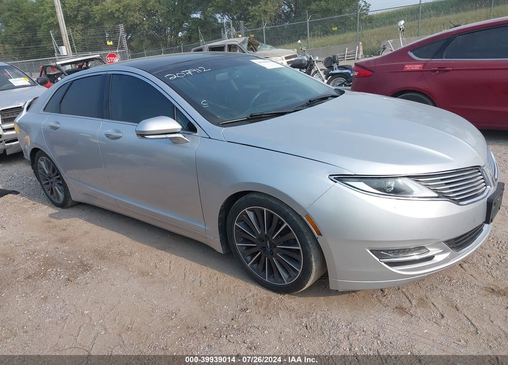 2014 LINCOLN MKZ VIN: 3LN6L2J96ER828583