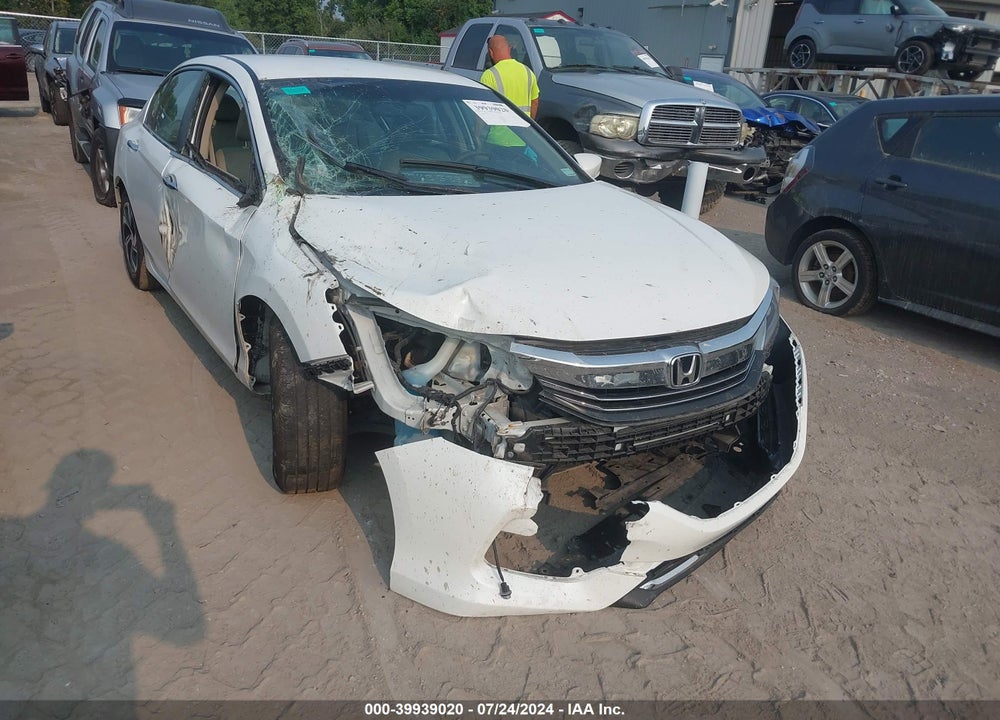 2017 HONDA ACCORD LX VIN: 1HGCR2F36HA124636