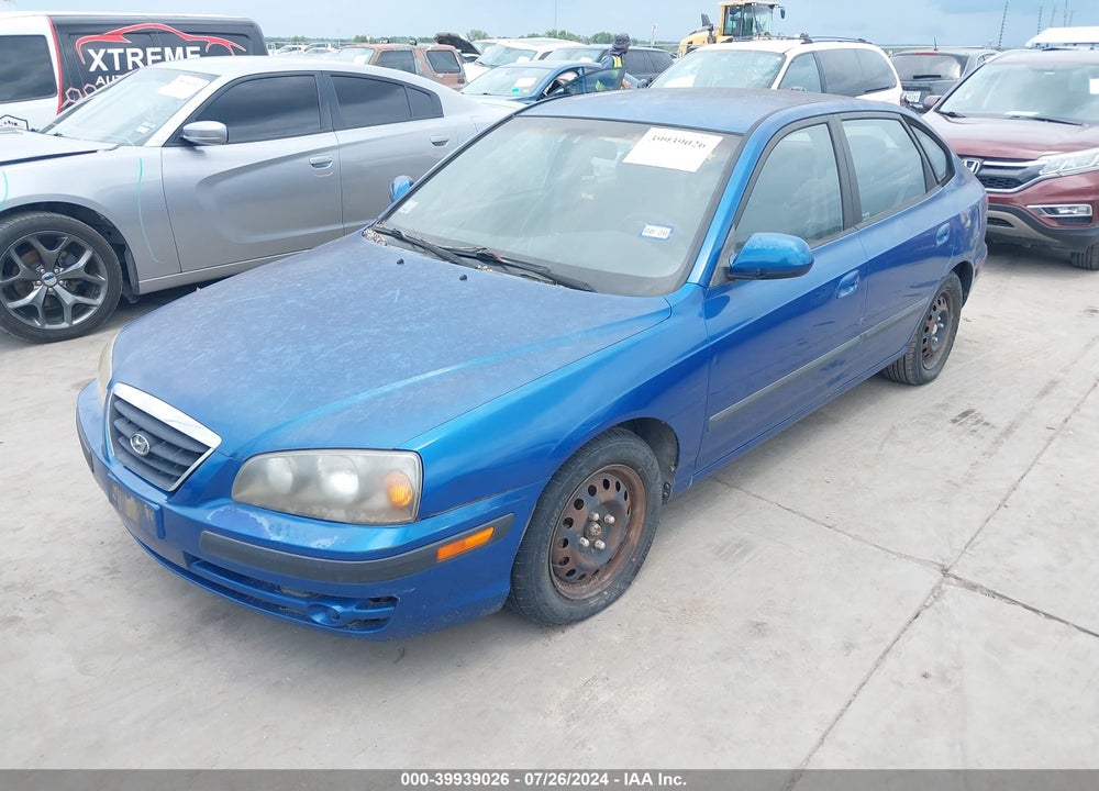 2006 HYUNDAI ELANTRA GLS/GT VIN: KMHDN56D96U202536