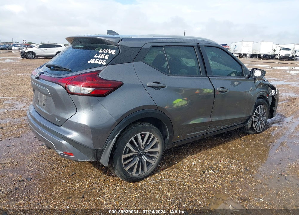 2022 NISSAN KICKS SV XTRONIC CVT VIN: 3N1CP5CV9NL512656