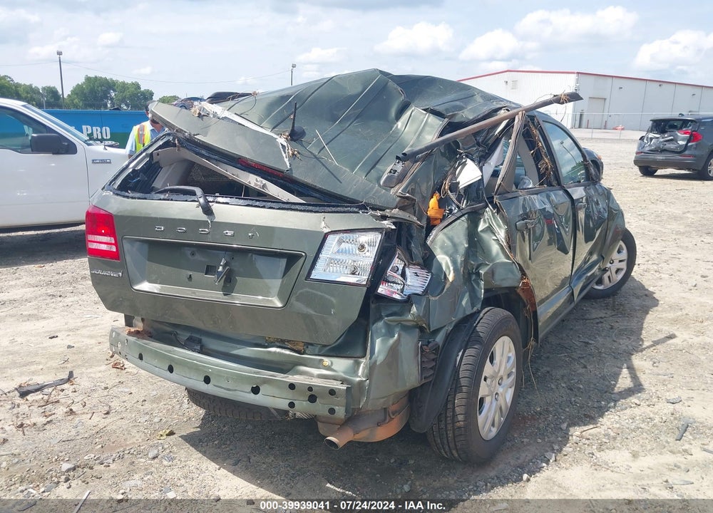 2016 DODGE JOURNEY SE VIN: 3C4PDCAB4GT237821