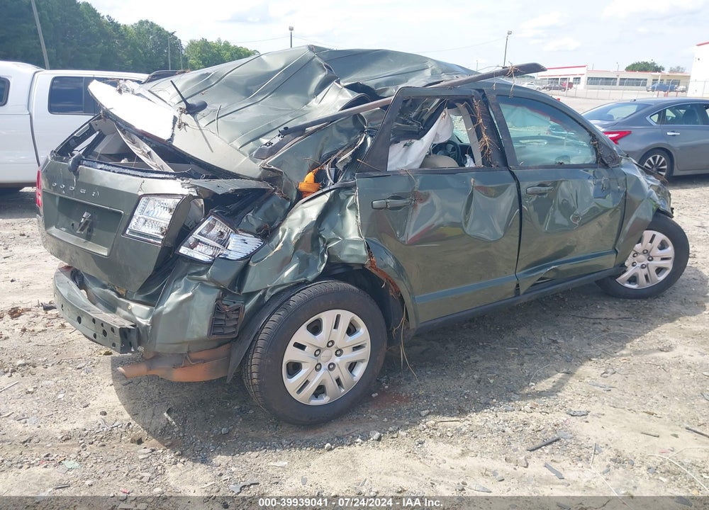 2016 DODGE JOURNEY SE VIN: 3C4PDCAB4GT237821