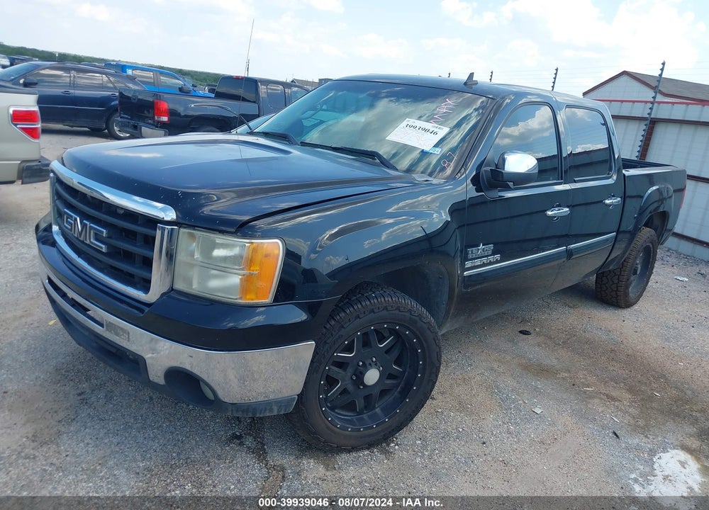 2010 GMC SIERRA 1500 SLE VIN: 3GTRCVE06AG237416
