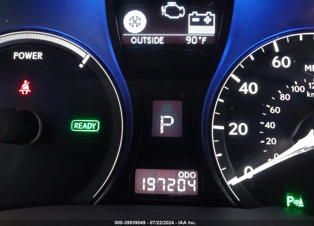 2010 LEXUS RX 450H VIN: JTJZB1BA6A2003436