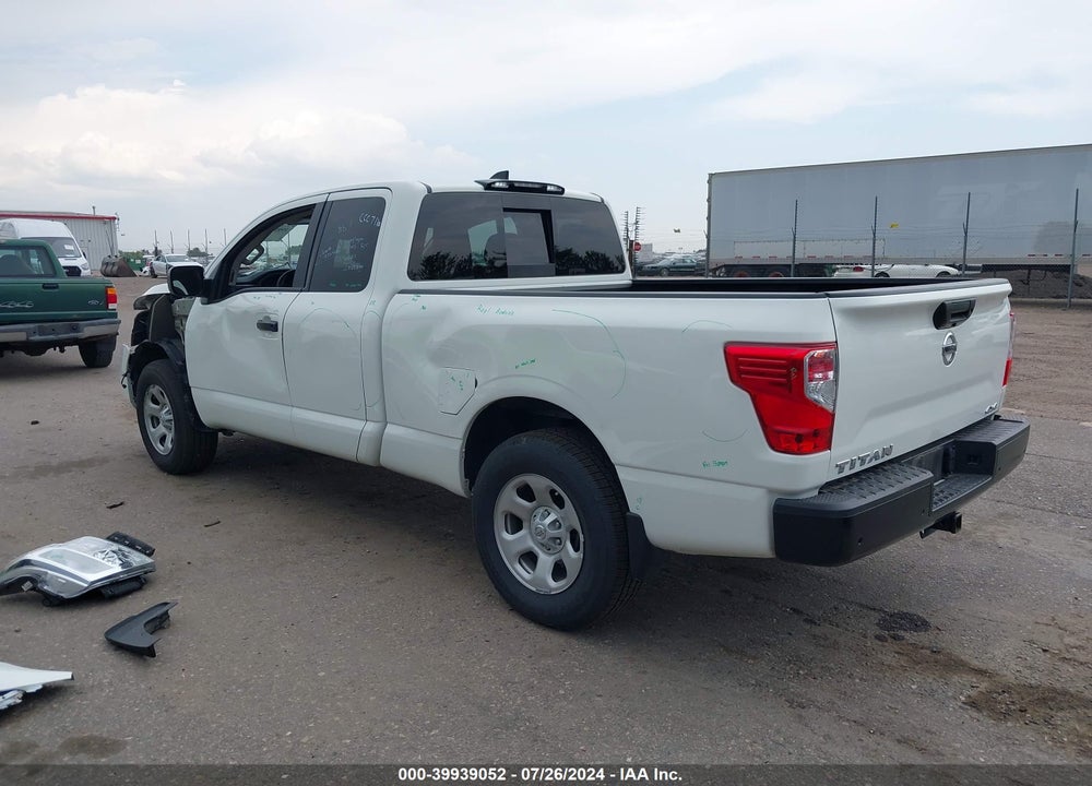 2022 NISSAN TITAN KING CAB S 4X4 VIN: 1N6AA1CC8NN107883