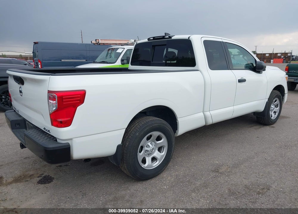 2022 NISSAN TITAN KING CAB S 4X4 VIN: 1N6AA1CC8NN107883