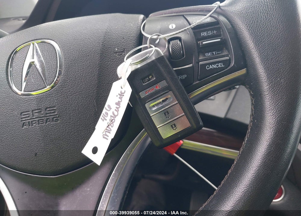 2015 ACURA MDX TECHNOLOGY PACKAGE VIN: 5FRYD3H44FB009552