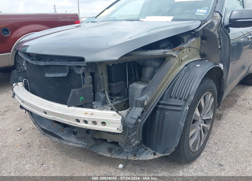 2015 ACURA MDX TECHNOLOGY PACKAGE VIN: 5FRYD3H44FB009552