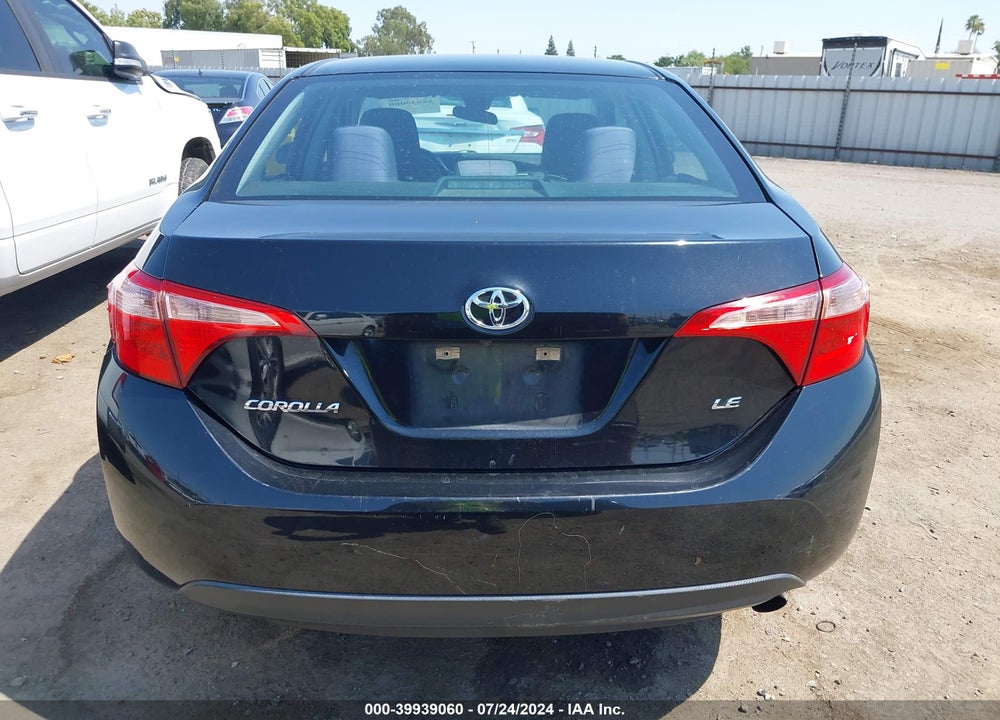 2017 TOYOTA COROLLA LE VIN: 5YFBURHE8HP658300