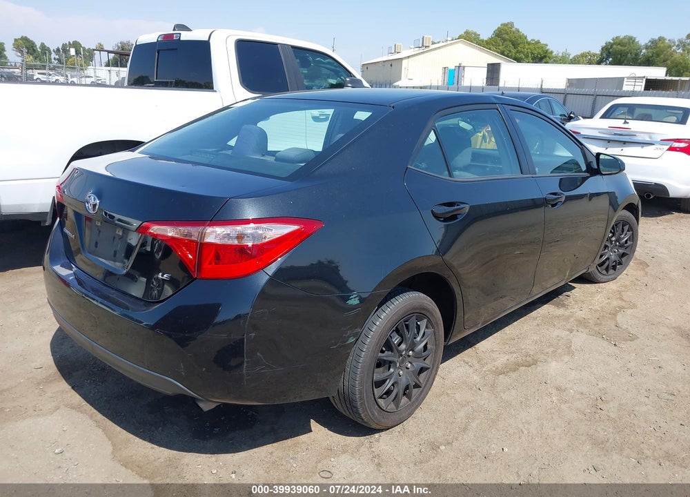 2017 TOYOTA COROLLA LE VIN: 5YFBURHE8HP658300
