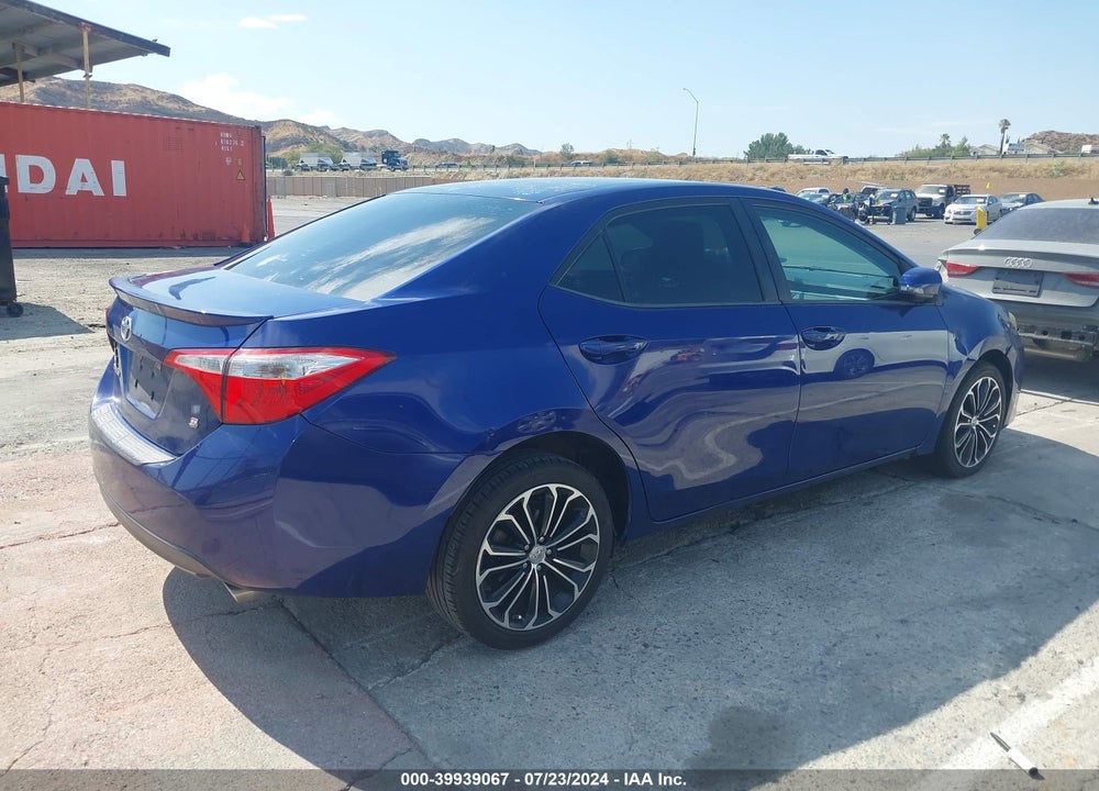 2014 TOYOTA COROLLA S PLUS VIN: 5YFBURHE0EP132822
