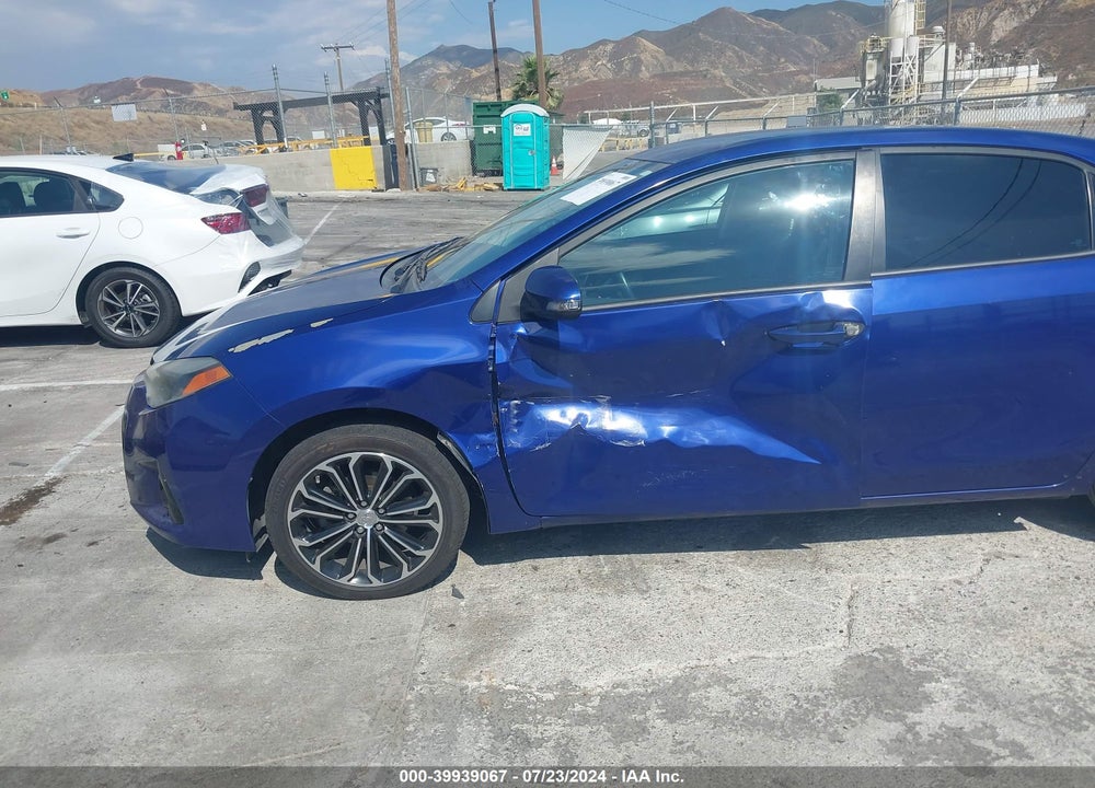 2014 TOYOTA COROLLA S PLUS VIN: 5YFBURHE0EP132822