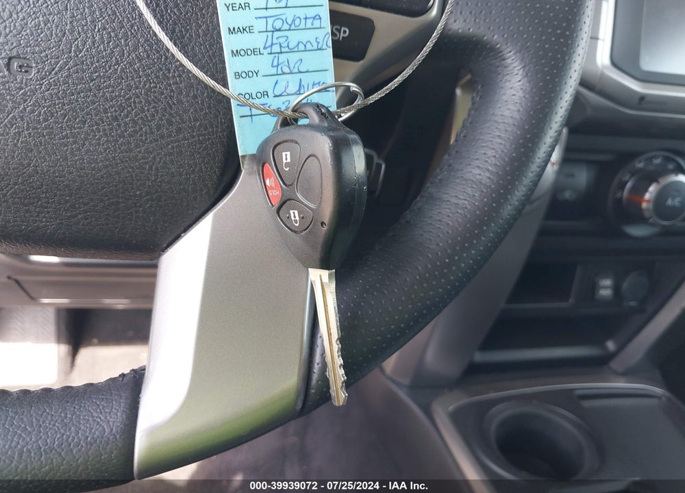 2019 TOYOTA 4RUNNER SR5 PREMIUM VIN: JTEZU5JR7K5191858