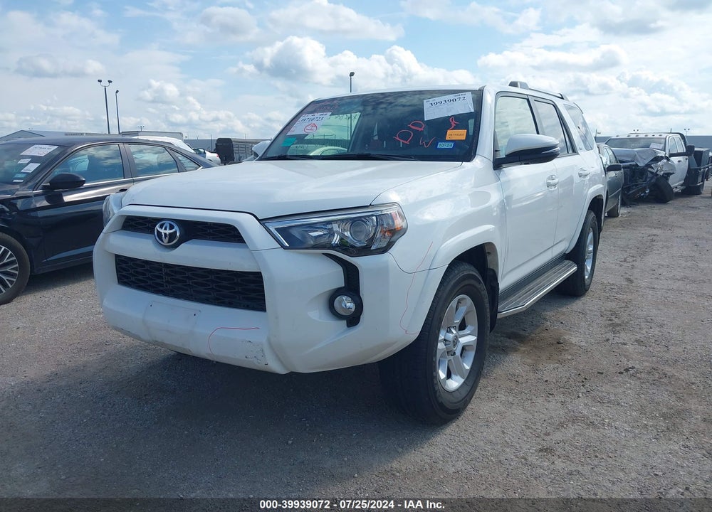 2019 TOYOTA 4RUNNER SR5 PREMIUM VIN: JTEZU5JR7K5191858