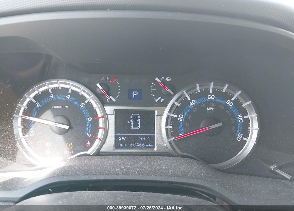2019 TOYOTA 4RUNNER SR5 PREMIUM VIN: JTEZU5JR7K5191858