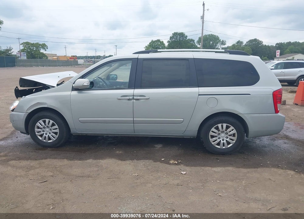 2012 KIA SEDONA LX VIN: KNDMG4C76C6475389