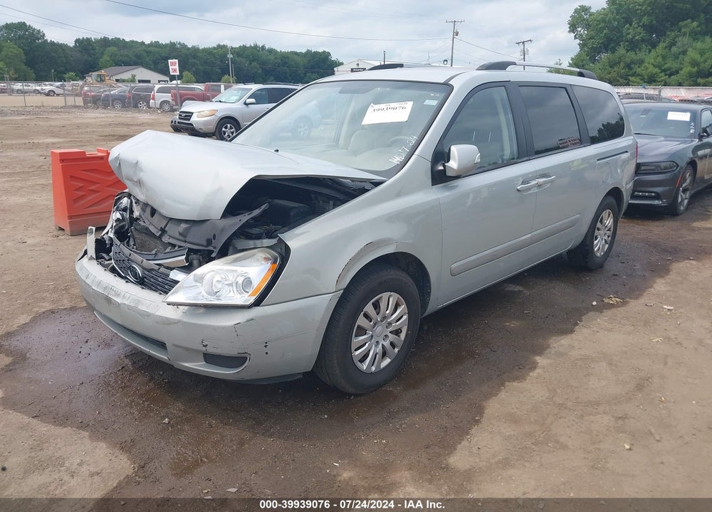 2012 KIA SEDONA LX VIN: KNDMG4C76C6475389