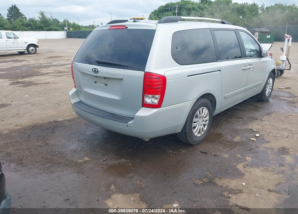 2012 KIA SEDONA LX VIN: KNDMG4C76C6475389