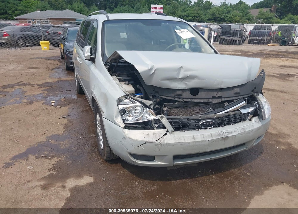2012 KIA SEDONA LX VIN: KNDMG4C76C6475389
