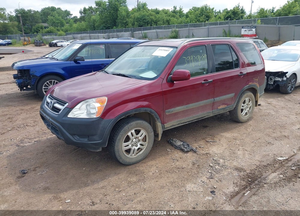 2003 HONDA CR-V EX VIN: JHLRD78803C012914