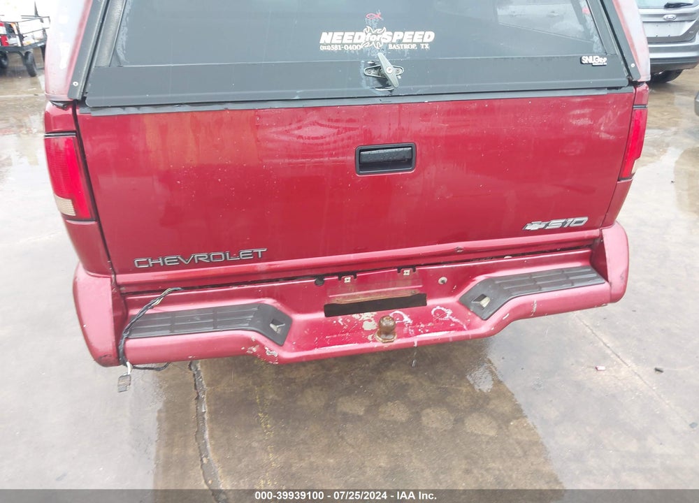 1997 CHEVROLET S-10 LS SPORTSIDE VIN: 1GCCS1945VK103560
