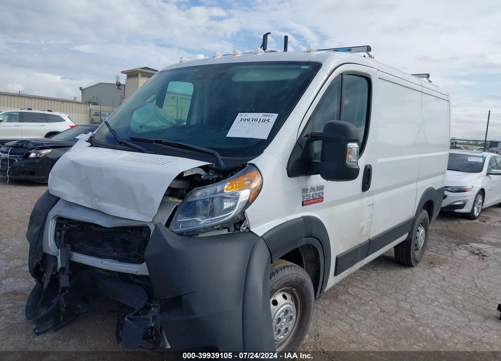 2022 RAM PROMASTER 1500 LOW ROOF 118 WB VIN: 3C6LRVNG3NE132780