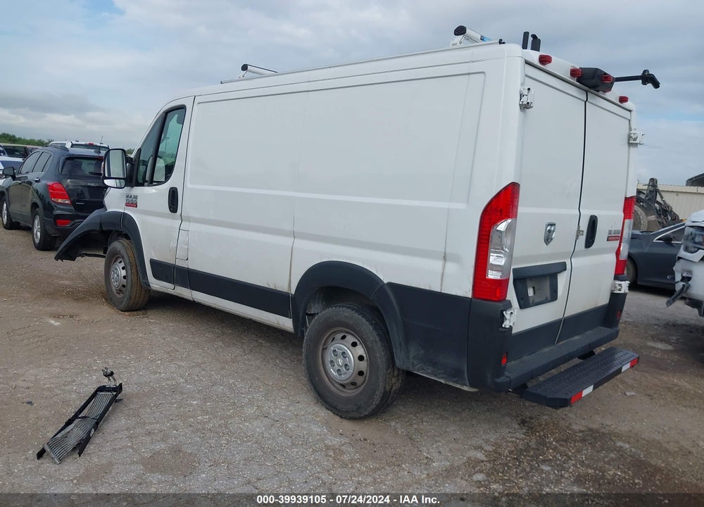 2022 RAM PROMASTER 1500 LOW ROOF 118 WB VIN: 3C6LRVNG3NE132780