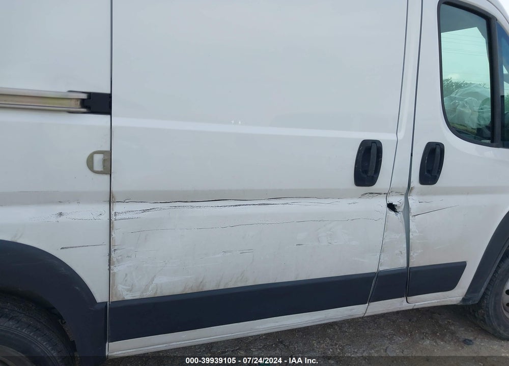 2022 RAM PROMASTER 1500 LOW ROOF 118 WB VIN: 3C6LRVNG3NE132780
