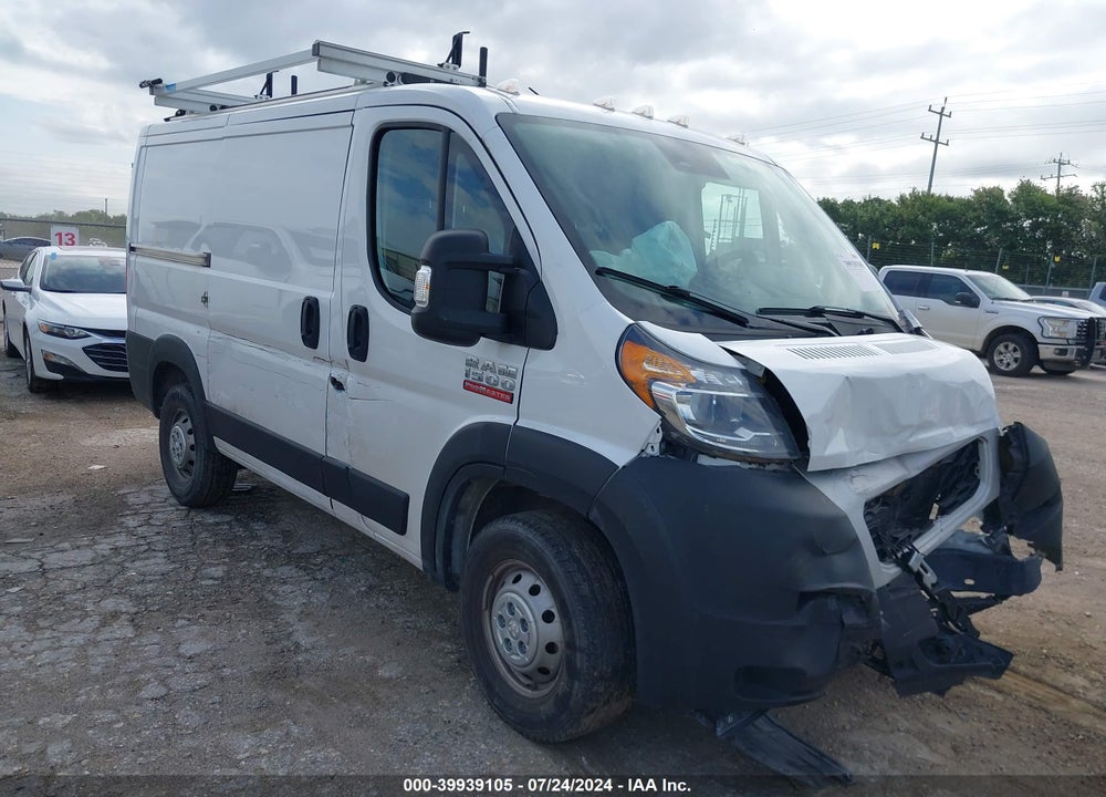 2022 RAM PROMASTER 1500 LOW ROOF 118 WB VIN: 3C6LRVNG3NE132780