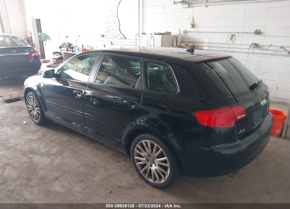 2007 AUDI A3 2.0T VIN: WAUNF78P77A120216