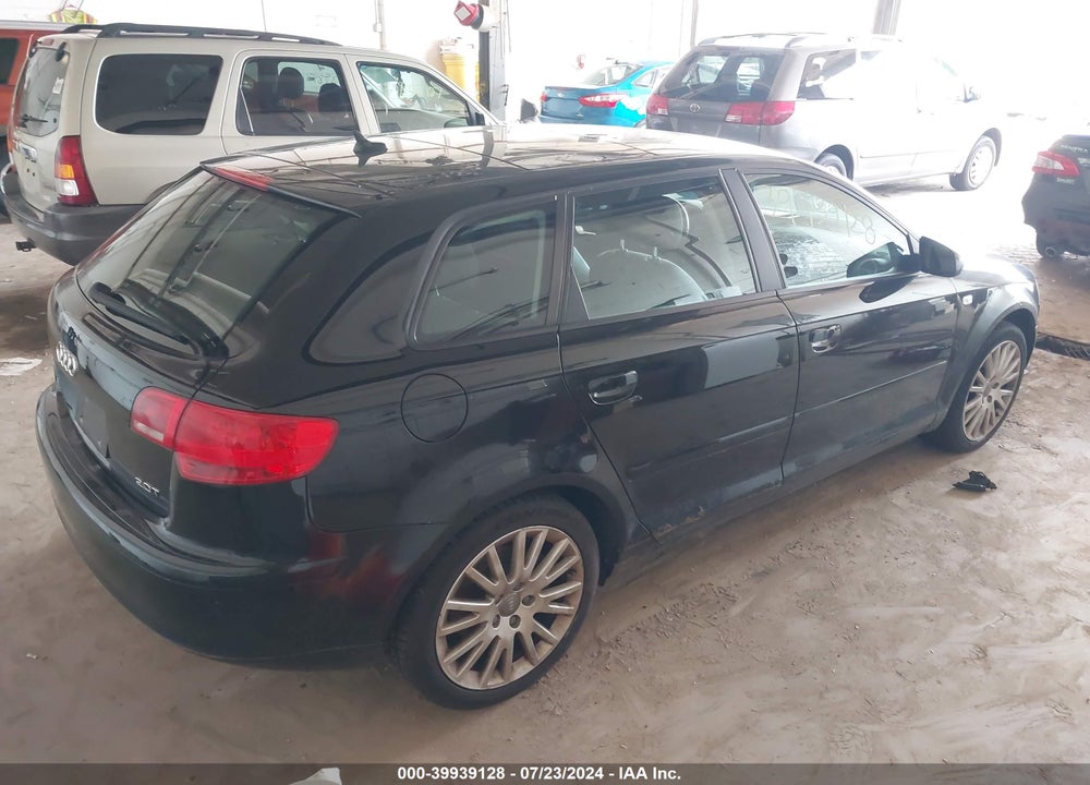 2007 AUDI A3 2.0T VIN: WAUNF78P77A120216