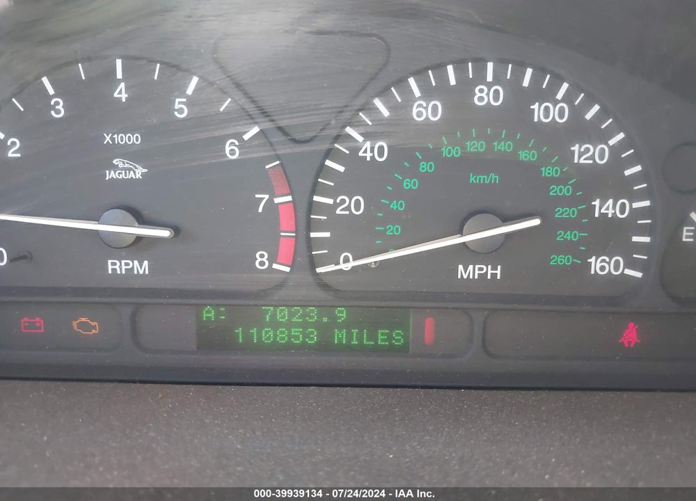 2000 JAGUAR S-TYPE 3.0L V6 VIN: SAJDA01C1YFL64526