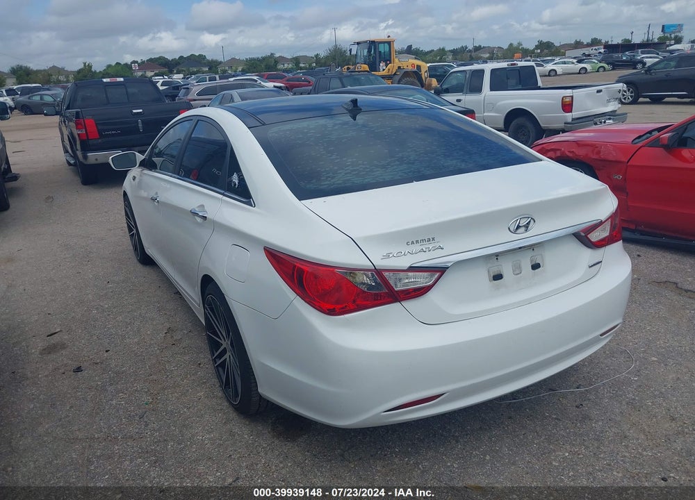 2012 HYUNDAI SONATA LIMITED VIN: 5NPEC4AC3CH361288