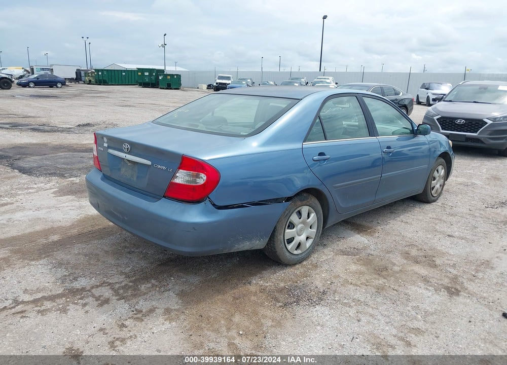 2003 TOYOTA CAMRY LE/XLE/SE VIN: 4T1BE30K43U721833