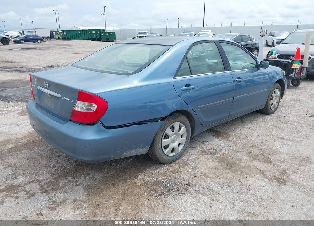 2003 TOYOTA CAMRY LE/XLE/SE VIN: 4T1BE30K43U721833