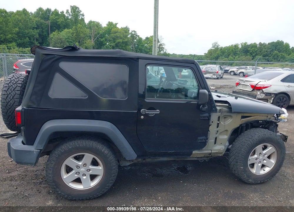 2015 JEEP WRANGLER SPORT VIN: 1C4AJWAG8FL568018