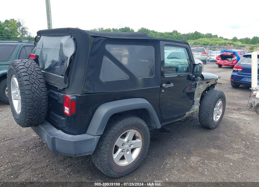 2015 JEEP WRANGLER SPORT VIN: 1C4AJWAG8FL568018