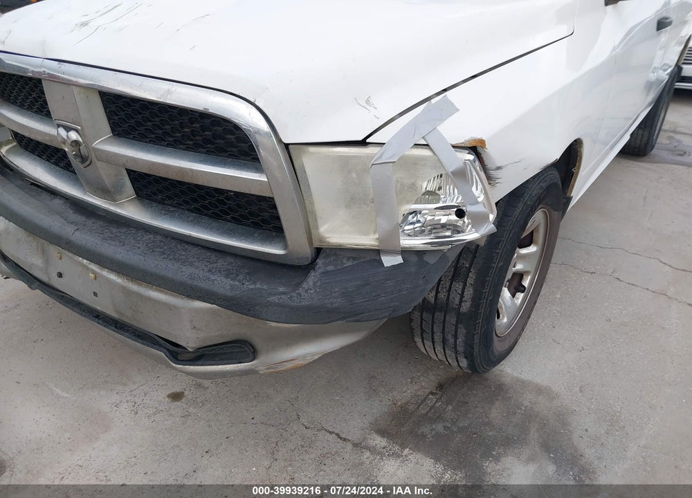 2012 RAM 1500 ST VIN: 3C6JD6DPXCG277698