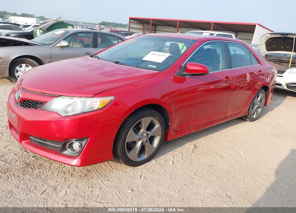 2014 TOYOTA CAMRY SE SPORT VIN: 4T1BF1FKXEU801987