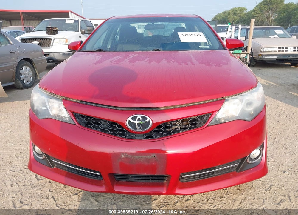 2014 TOYOTA CAMRY SE SPORT VIN: 4T1BF1FKXEU801987