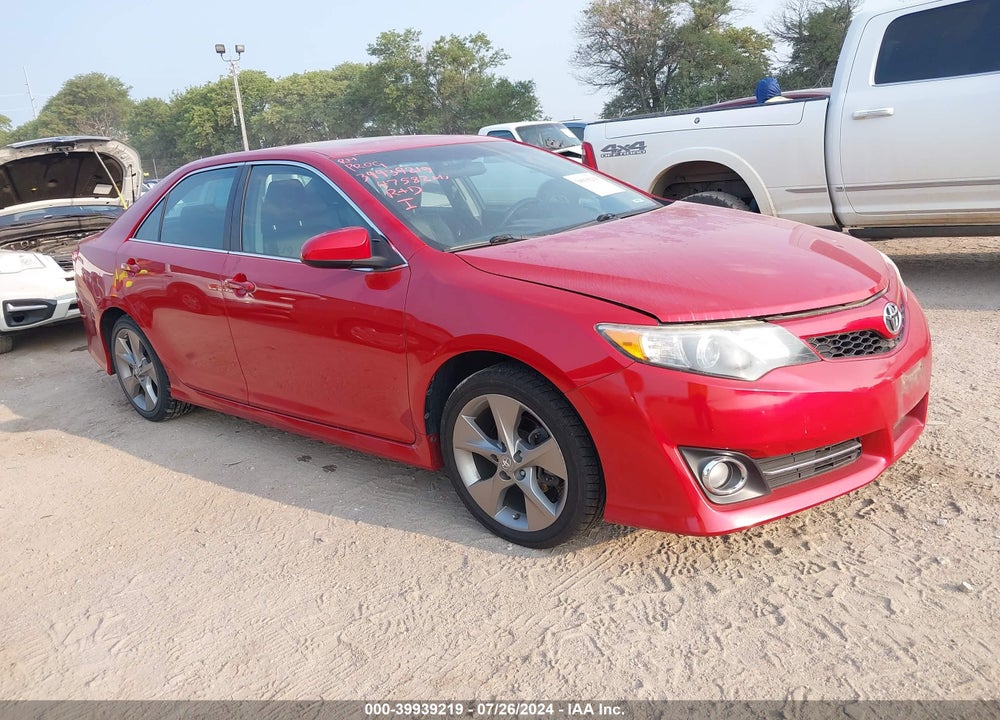 2014 TOYOTA CAMRY SE SPORT VIN: 4T1BF1FKXEU801987