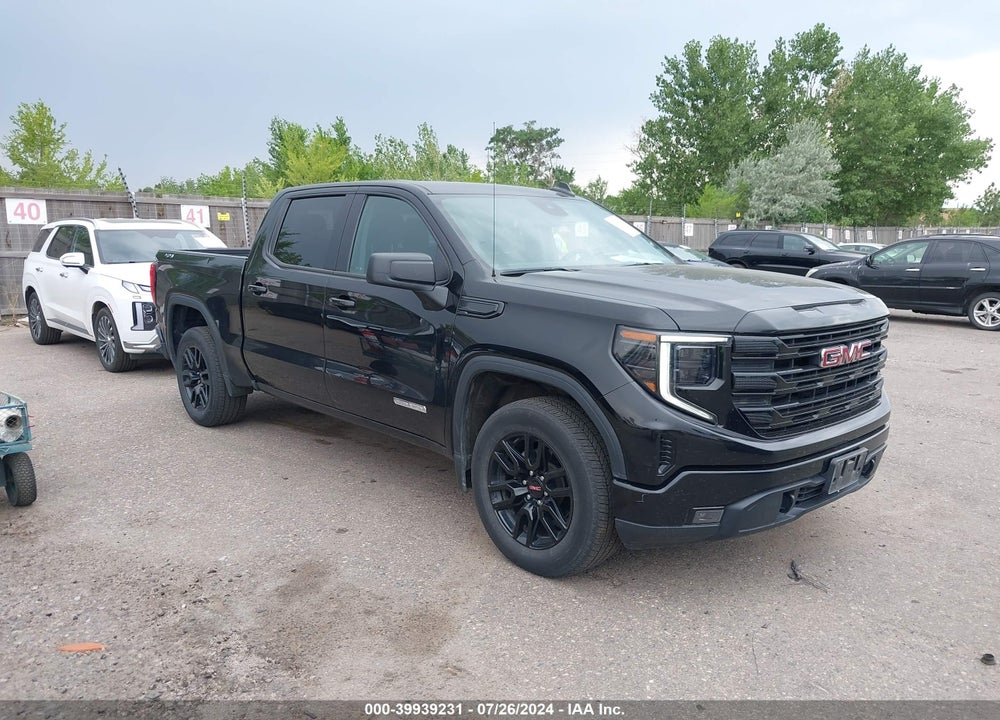 2022 GMC SIERRA 1500 4WD SHORT BOX ELEVATION WITH 3SB VIN: 3GTPUCEK1NG681416