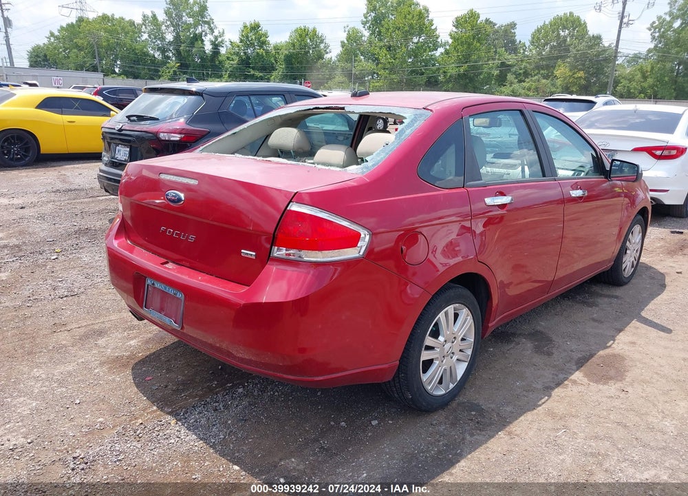 2010 FORD FOCUS SEL VIN: 1FAHP3HN6AW160081